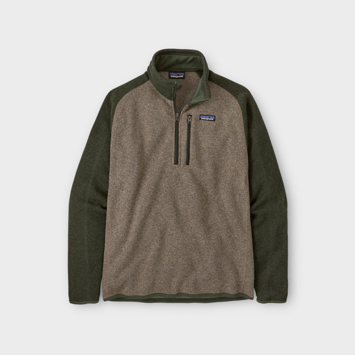 Patagonia Better Sweater 1/4 Zip I Grey/Green