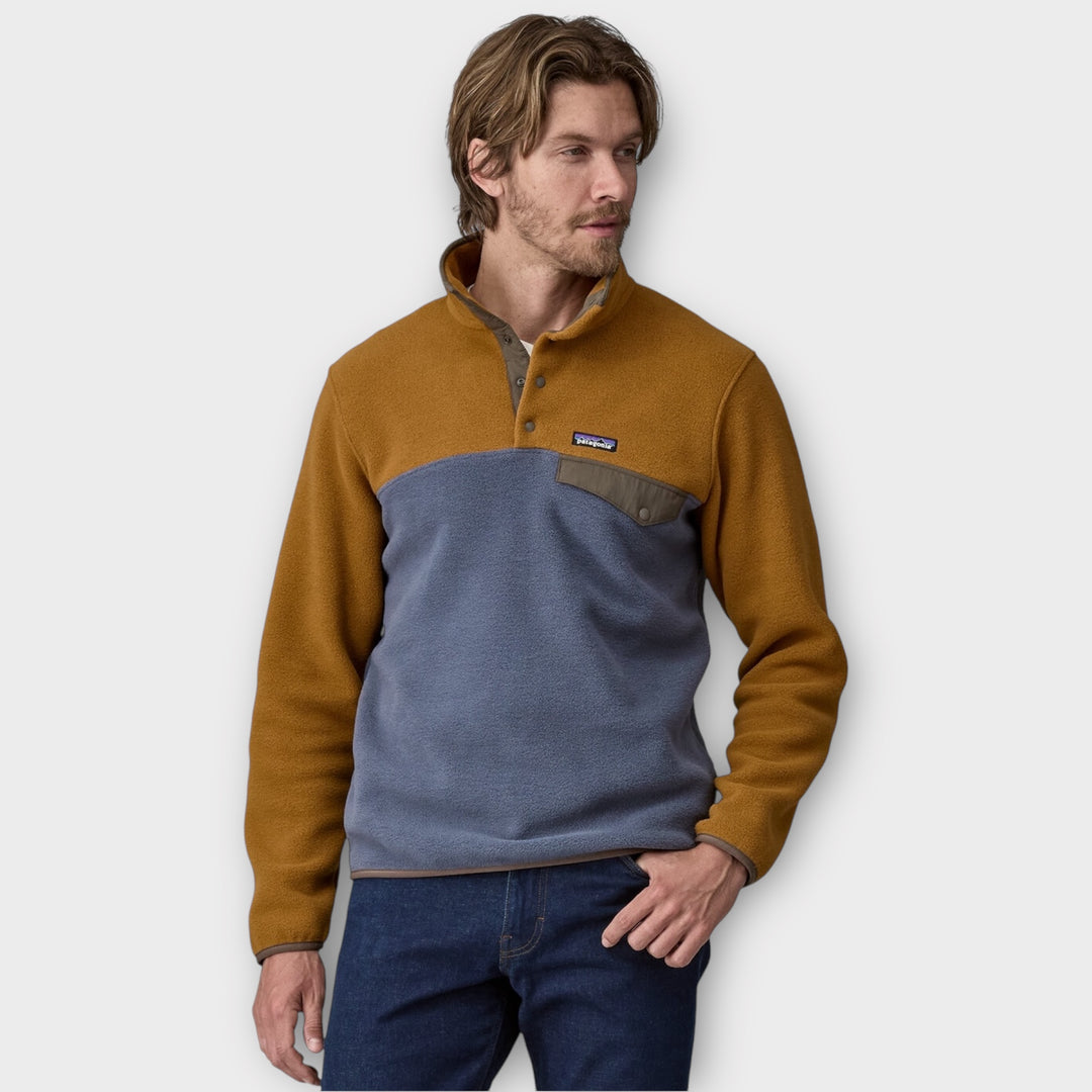 Patagonia Synch Snap Fleece I Brown