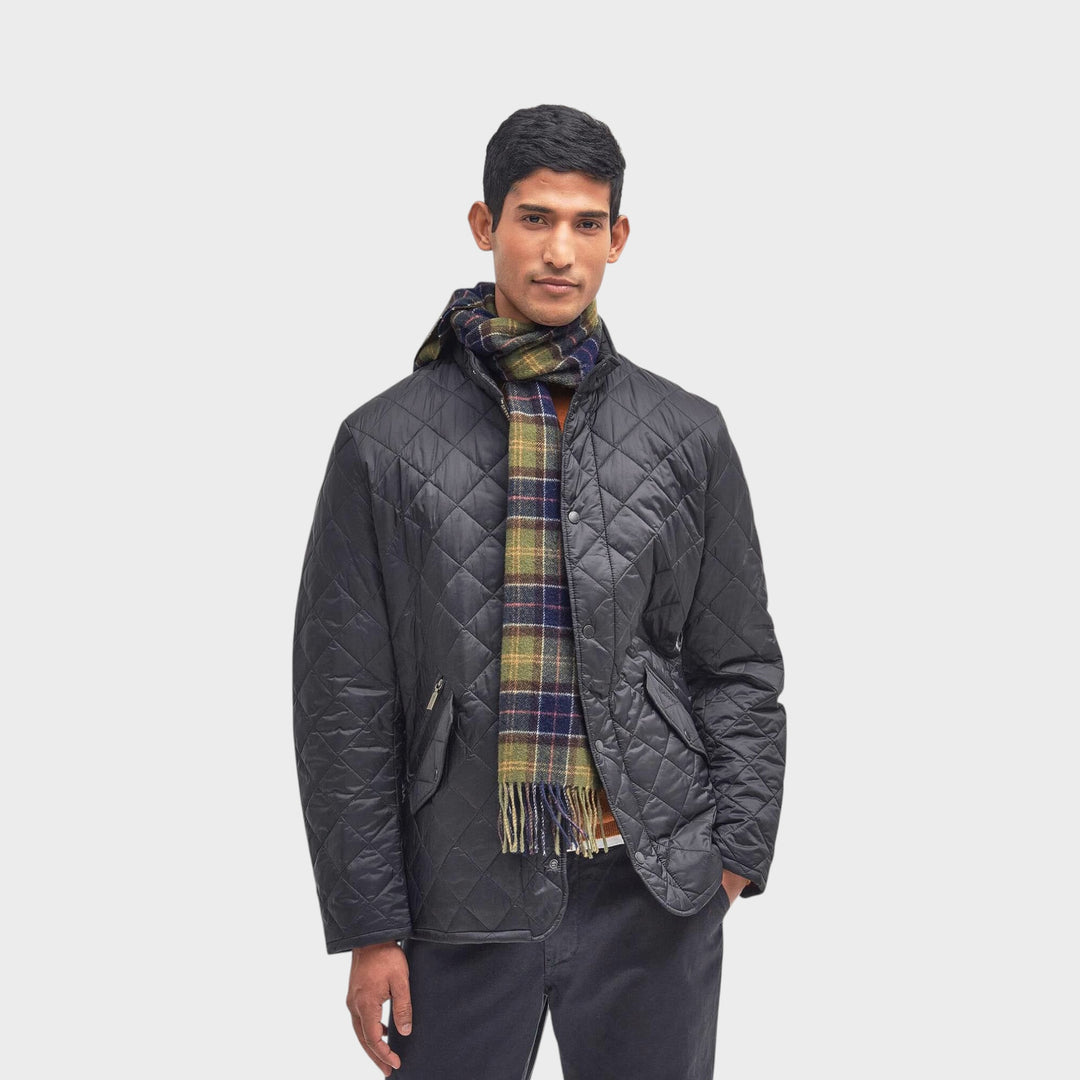 Barbour Lambswool & Cashmere Scarf I Classic Tartan