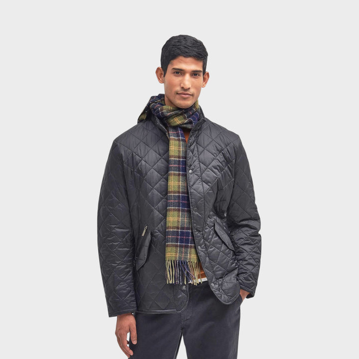 Barbour Lambswool & Cashmere Scarf I Classic Tartan