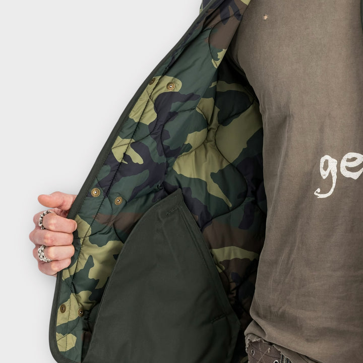 Alpha Industries Studio Liner Jakke I Camo