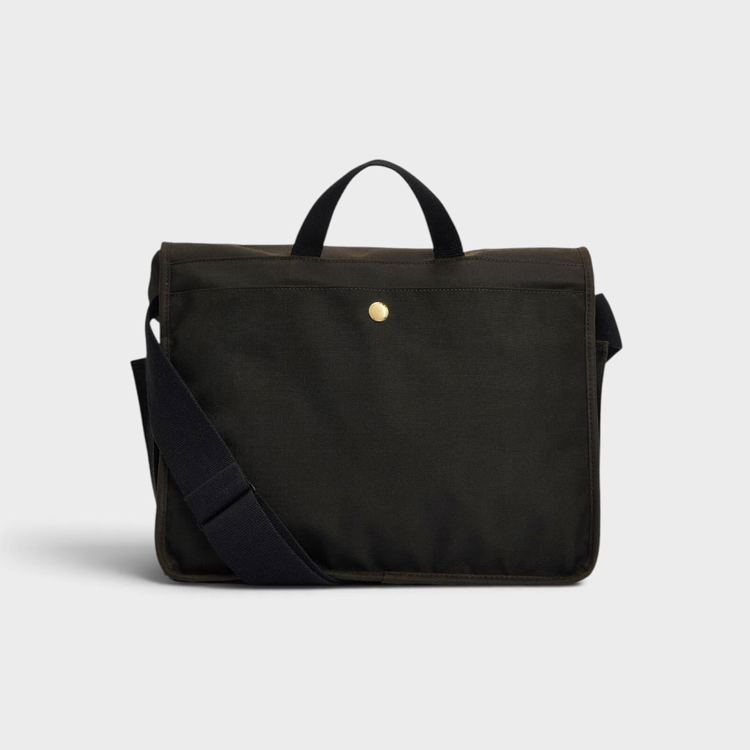 Barbour Field Wax Messenger Taske I Olive