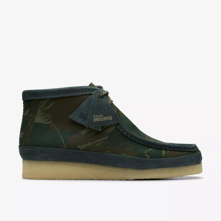 Clarks Wallabee Boot In Camouflage