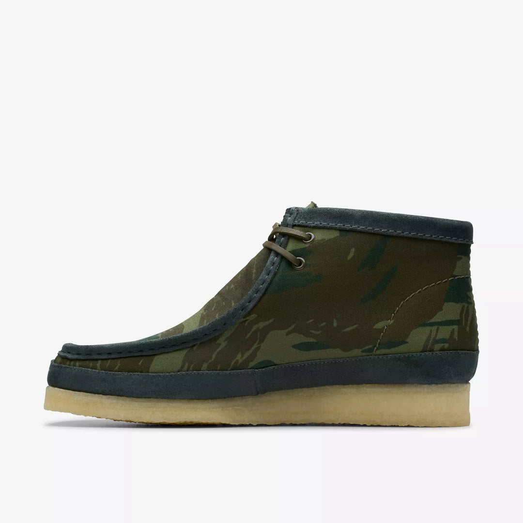 Clarks Wallabee Boot In Camouflage