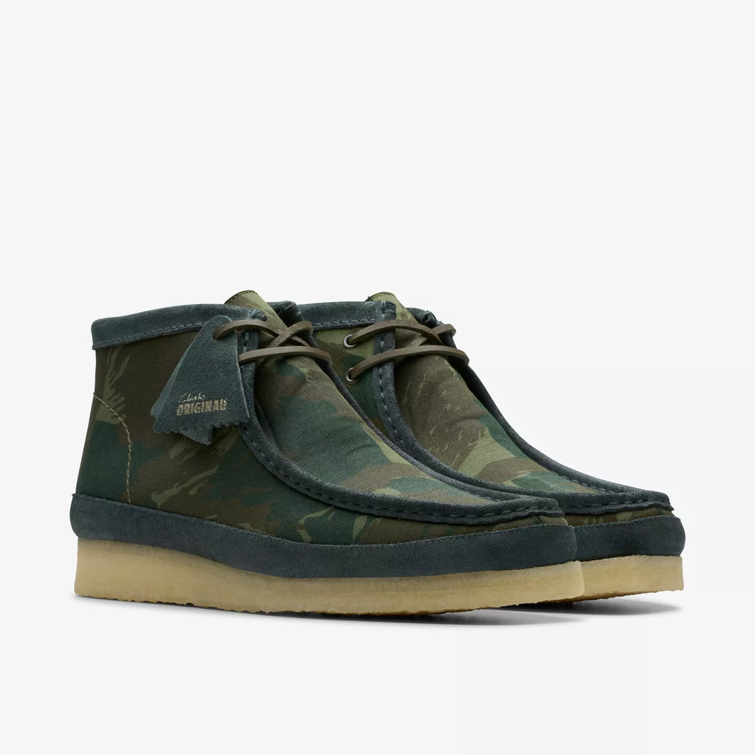 Clarks Wallabee Boot In Camouflage