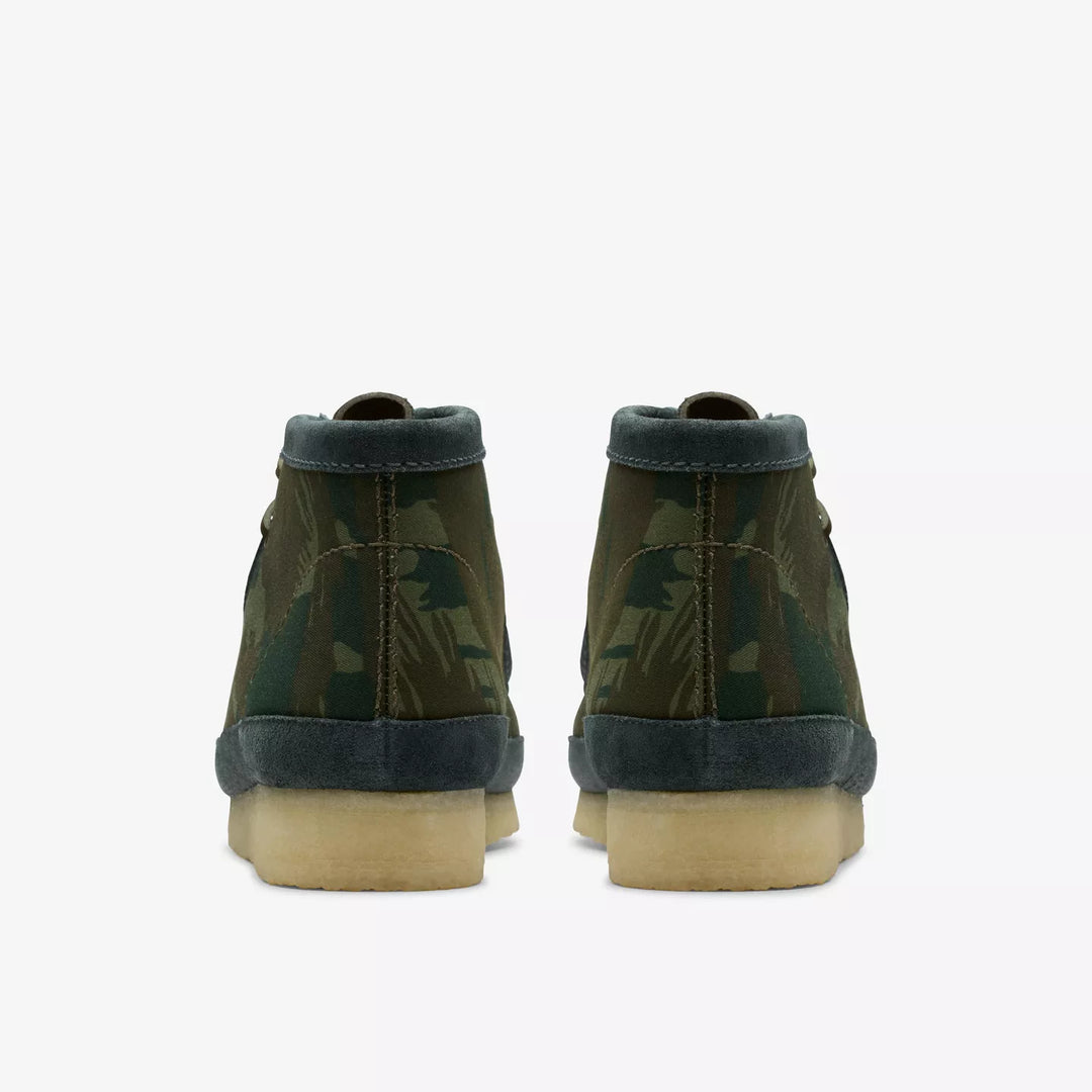 Clarks Wallabee Boot In Camouflage