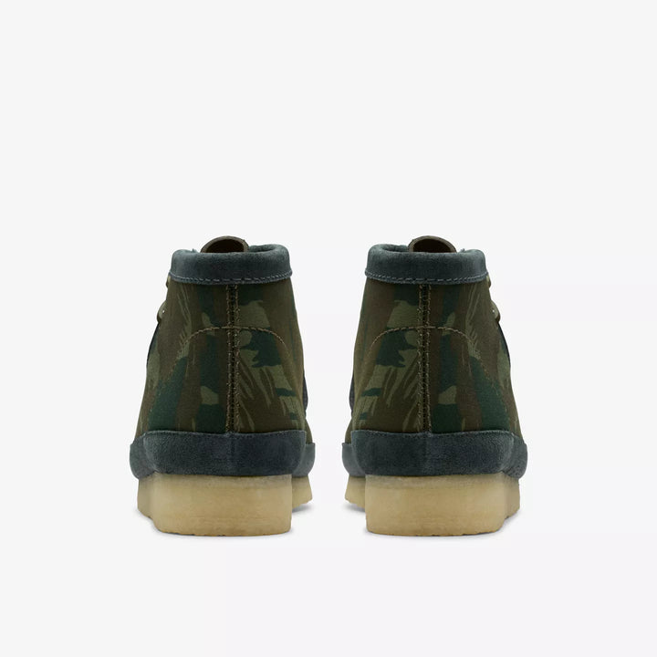 Clarks Wallabee Boot In Camouflage