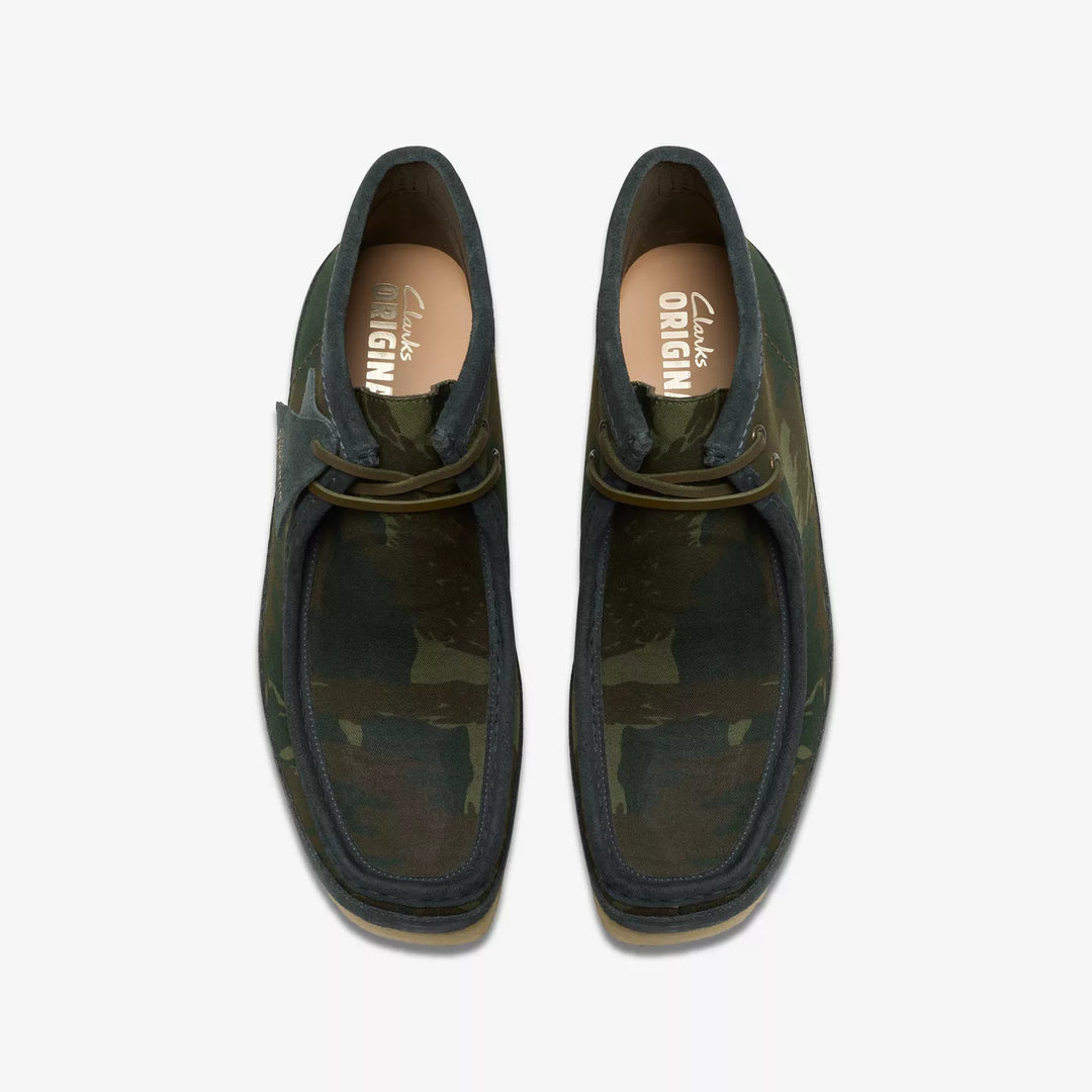 Clarks Wallabee Boot In Camouflage