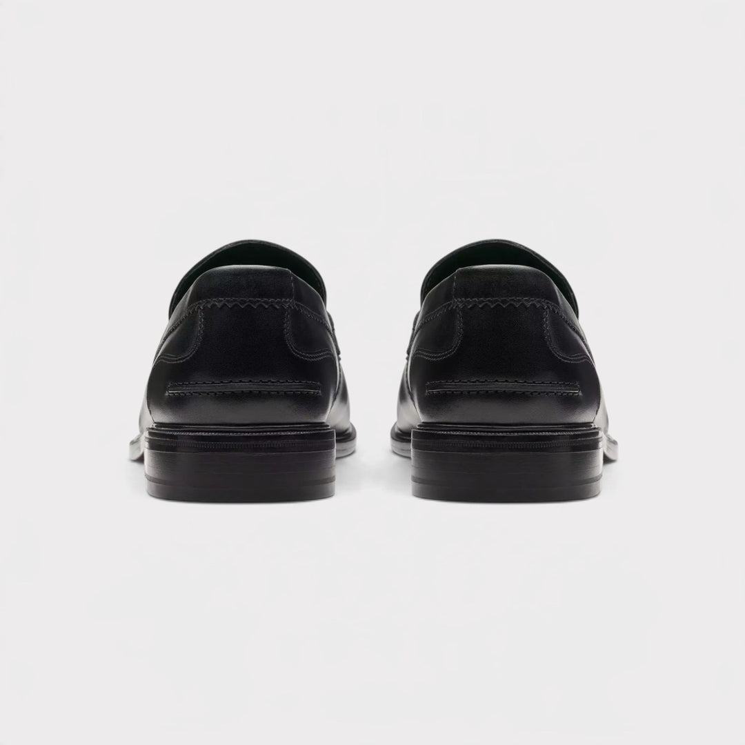 Clarks Craft James Lo I Black Leather
