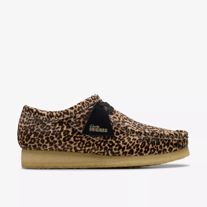 Clarks Wallabee In Leopard