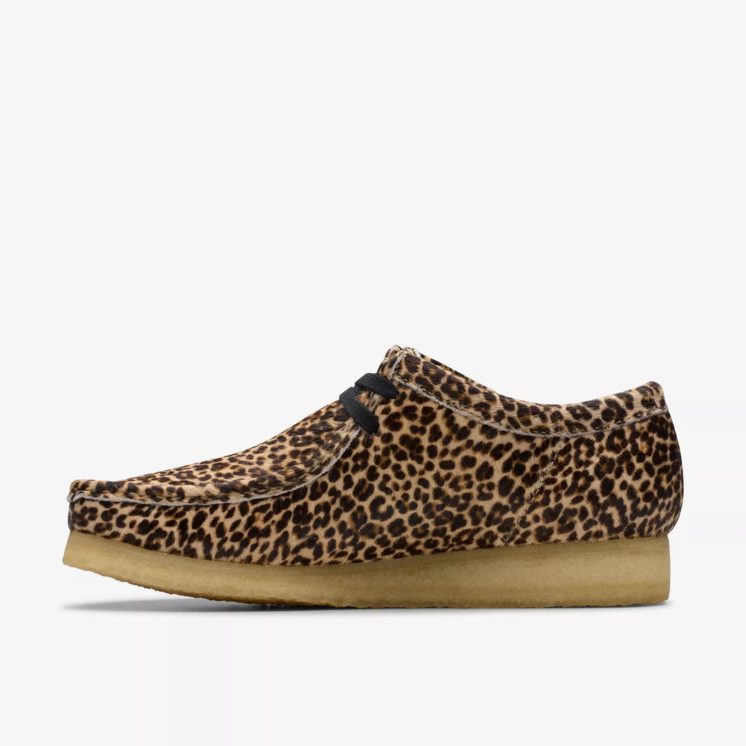 Clarks Wallabee In Leopard