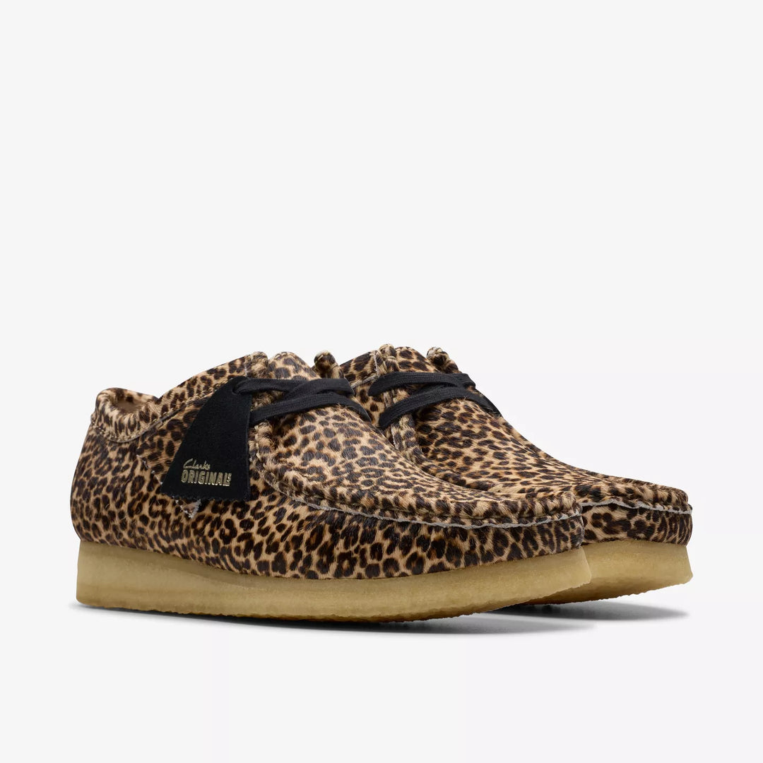 Clarks Wallabee In Leopard