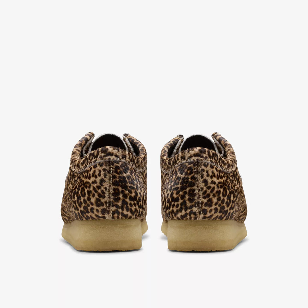 Clarks Wallabee In Leopard