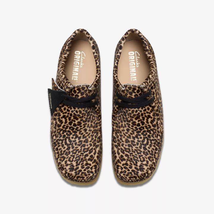 Clarks Wallabee In Leopard