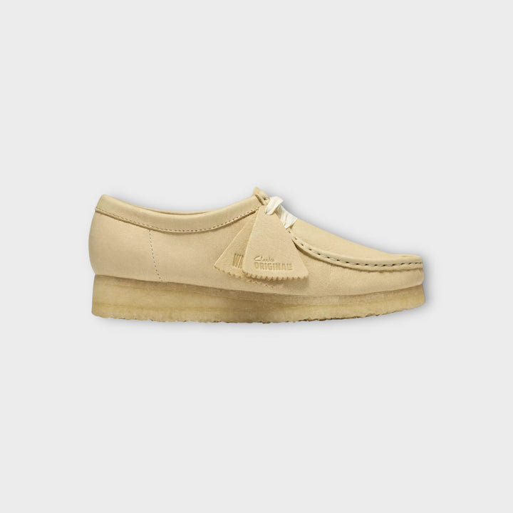 Clarks Wallabee I Pale Yellow Leather