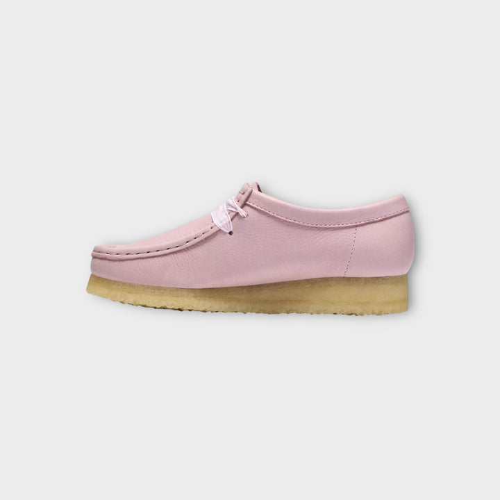 Clarks Wallabee I Baby Pink Leather