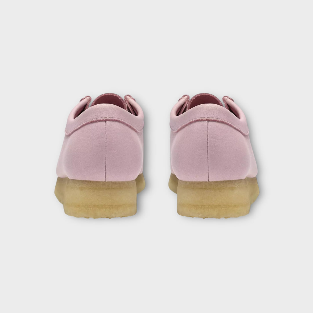 Clarks Wallabee I Baby Pink Leather