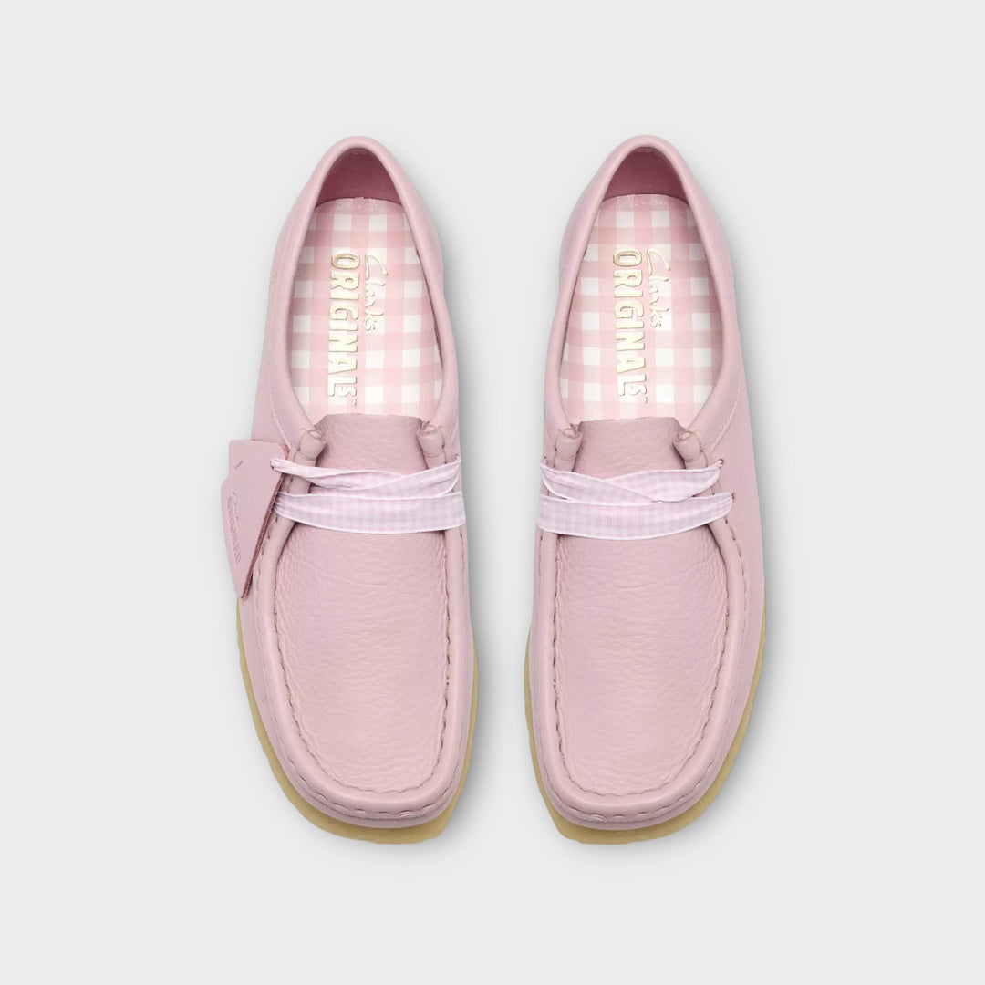 Clarks Wallabee I Baby Pink Leather