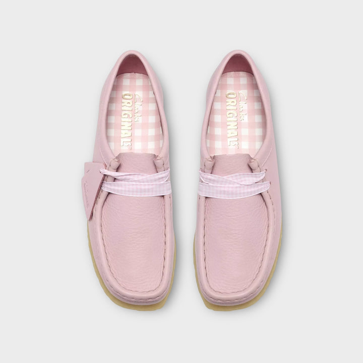 Clarks Wallabee I Baby Pink Leather