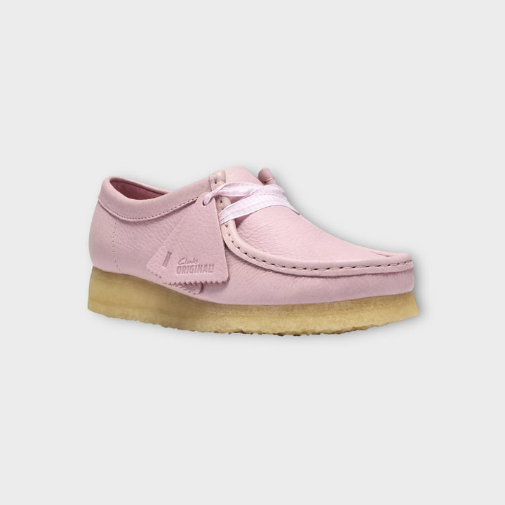 Clarks Wallabee I Baby Pink Leather
