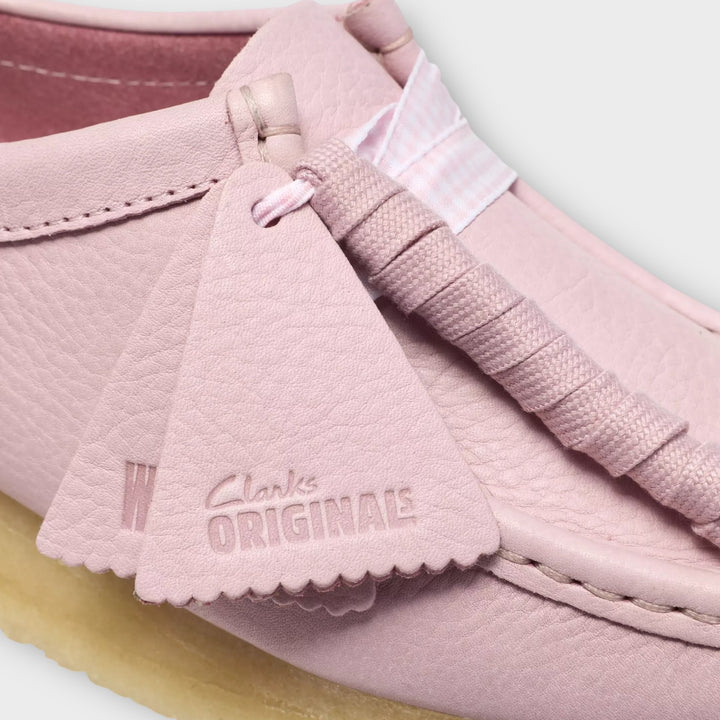 Clarks Wallabee I Baby Pink Leather