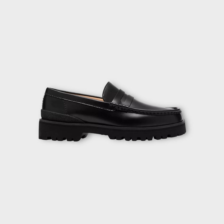 Clarks Yukoner Penny I Black Leather