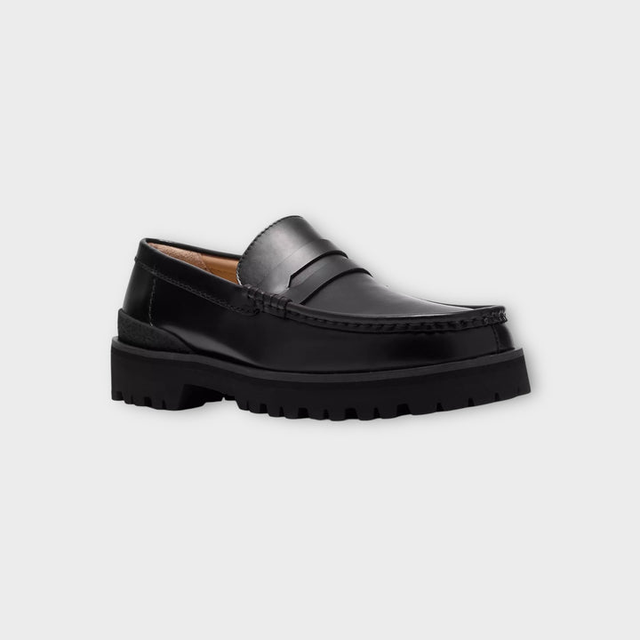 Clarks Yukoner Penny I Black Leather