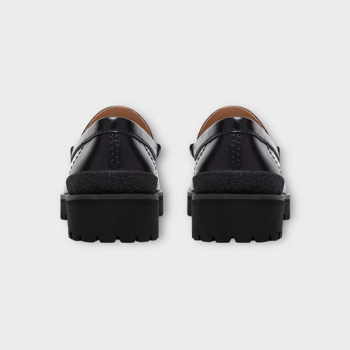 Clarks Yukoner Penny I Black Leather