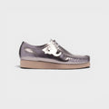 Clarks Wallabee 2604 I Silver Patent