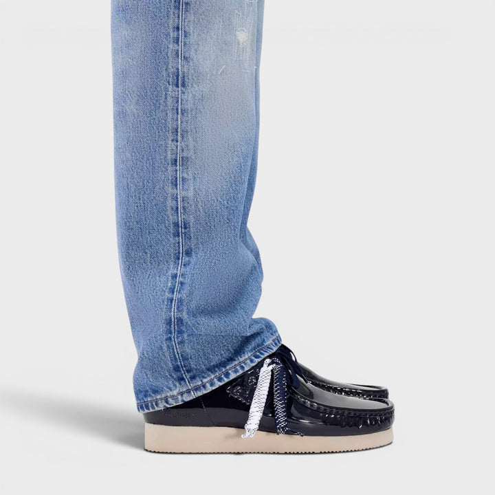 Clarks Wallabee 2604 I Navy Patent
