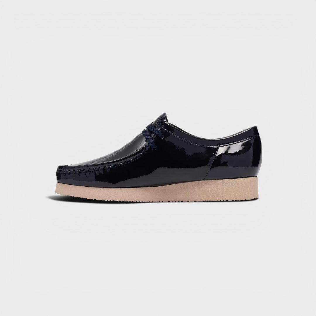 Clarks Wallabee 2604 I Navy Patent