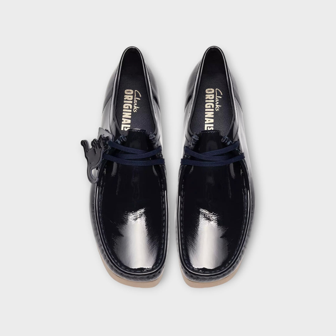 Clarks Wallabee 2604 I Navy Patent