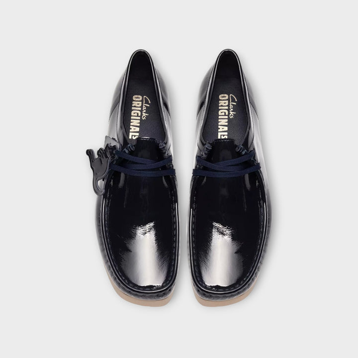 Clarks Wallabee 2604 I Navy Patent