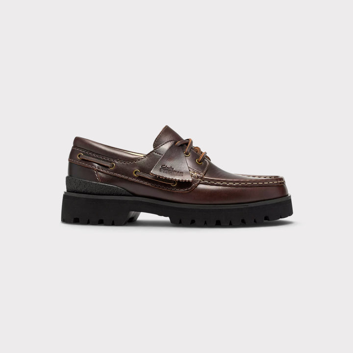 Clarks Yukoner Boat I Black/Brown Leather