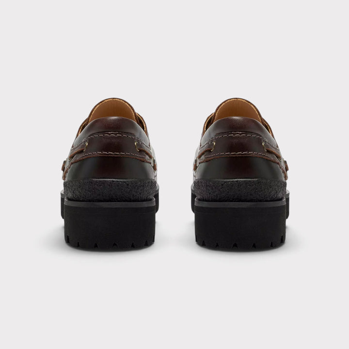 Clarks Yukoner Boat I Black/Brown Leather