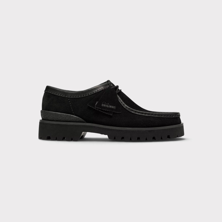 Clarks Walla Yukoner I Black Combination Suede