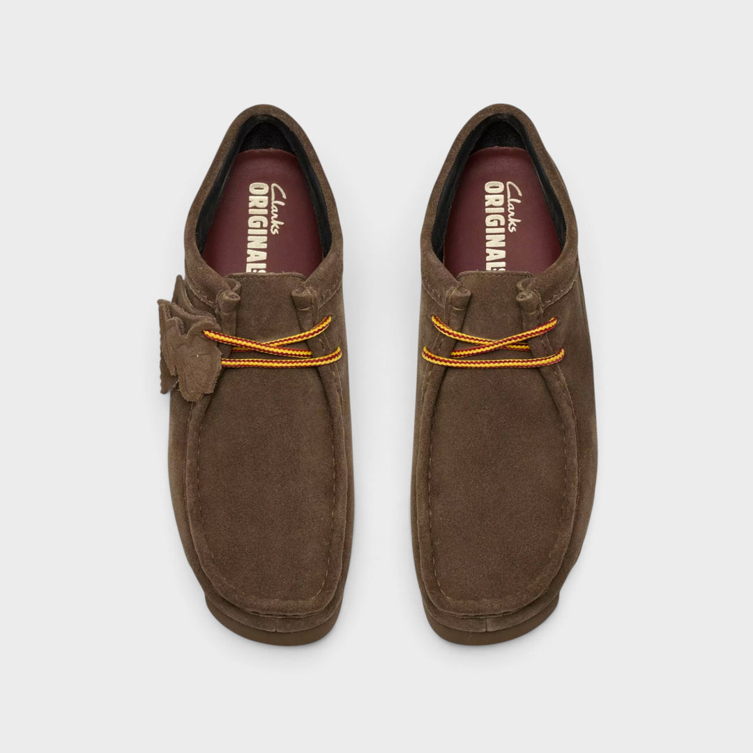 Clarks Wallabee Gore-Tex I Dark Olive Suede