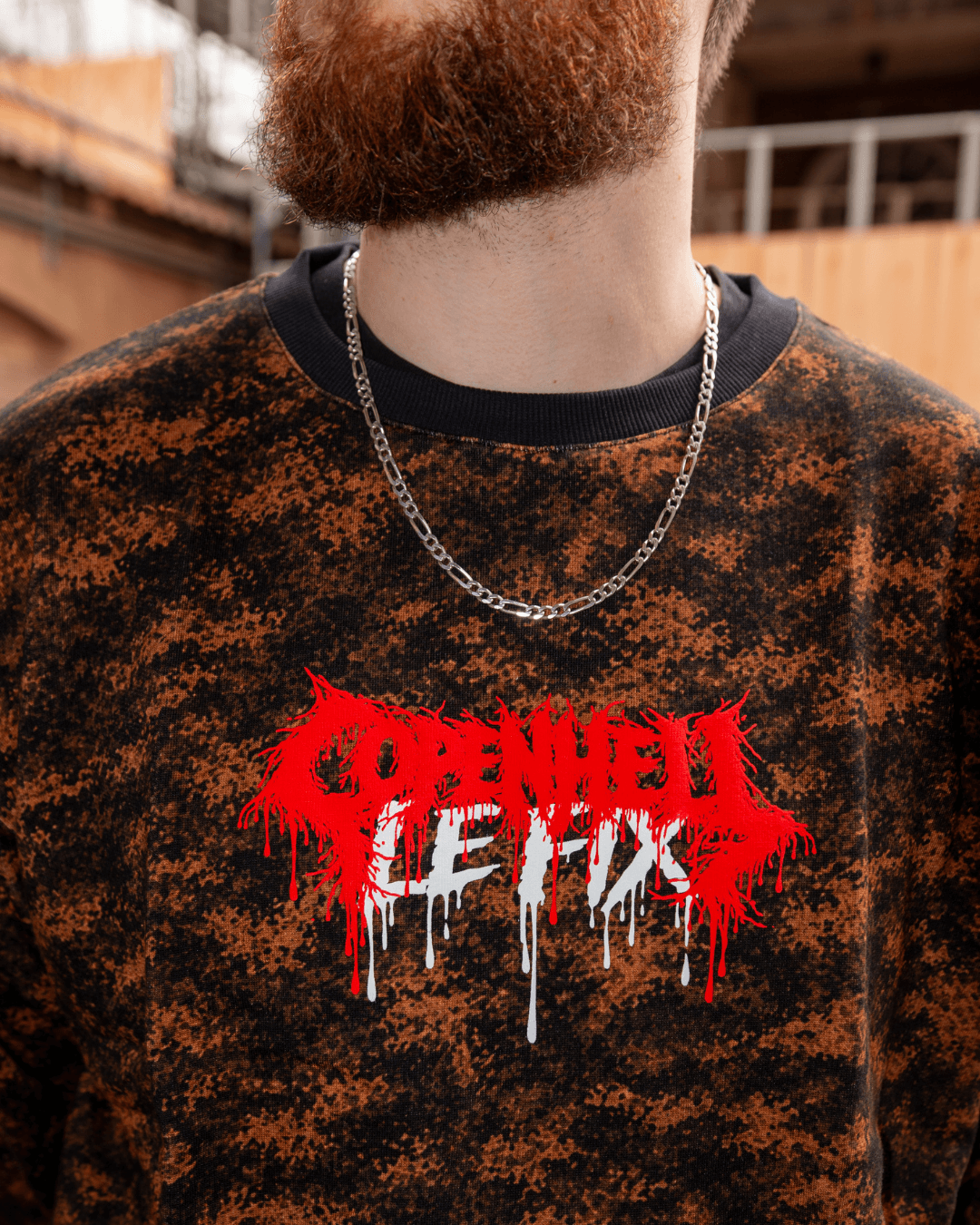 Le Fix x Copenhell Crrewneck I Camo