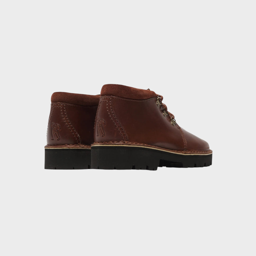 Clarks Wallabee Scout I Dark Tan Leather