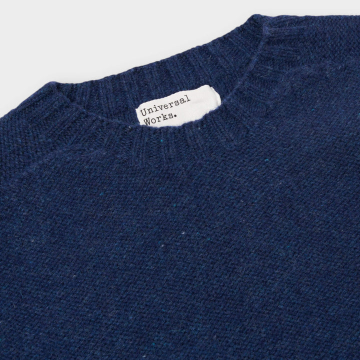 Universal Works Seamless Knit In Indigo