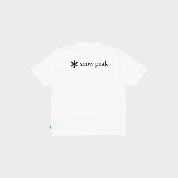 Snow Peak Back Logo T-shirt I Off White