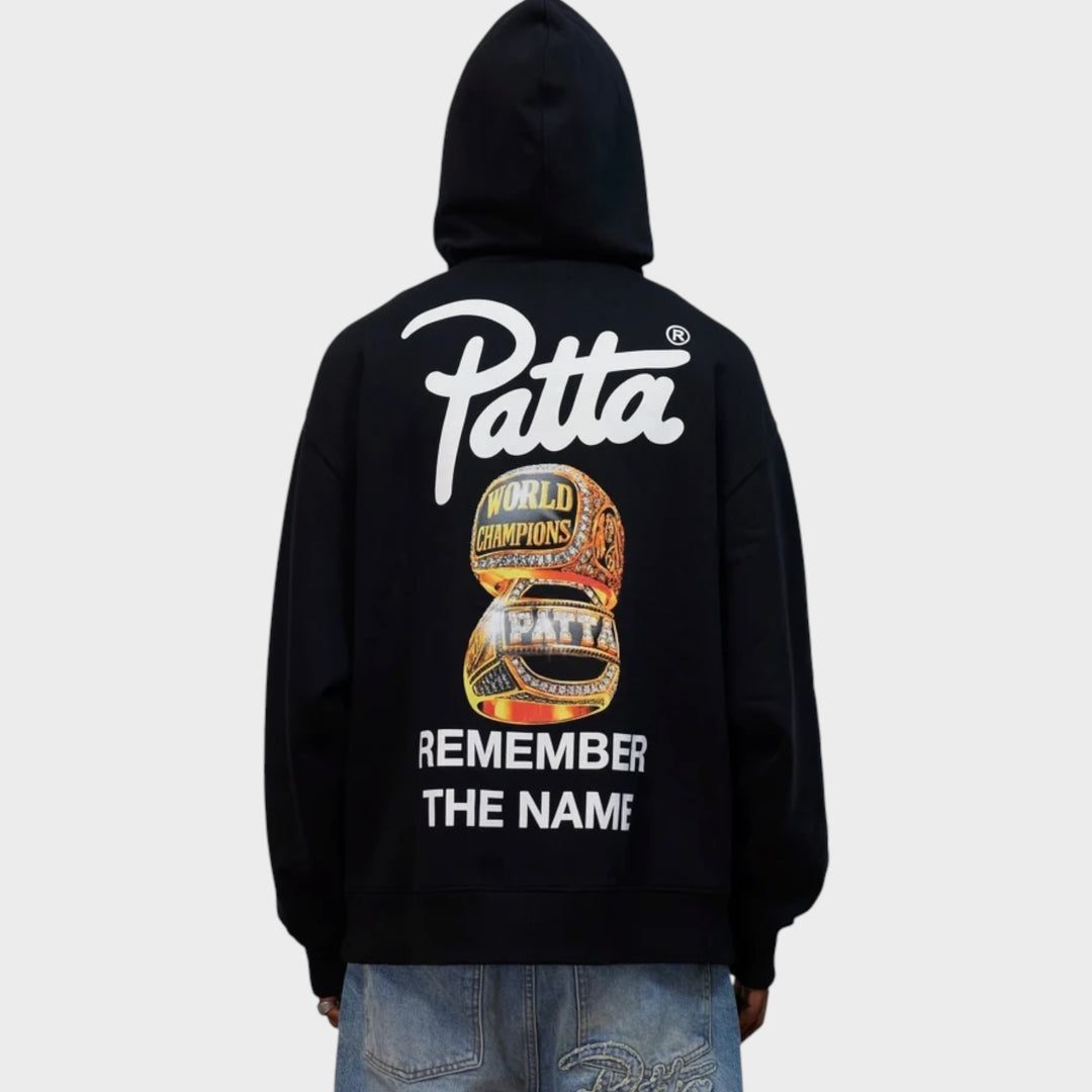 Patta Championship Hoodie I Sort