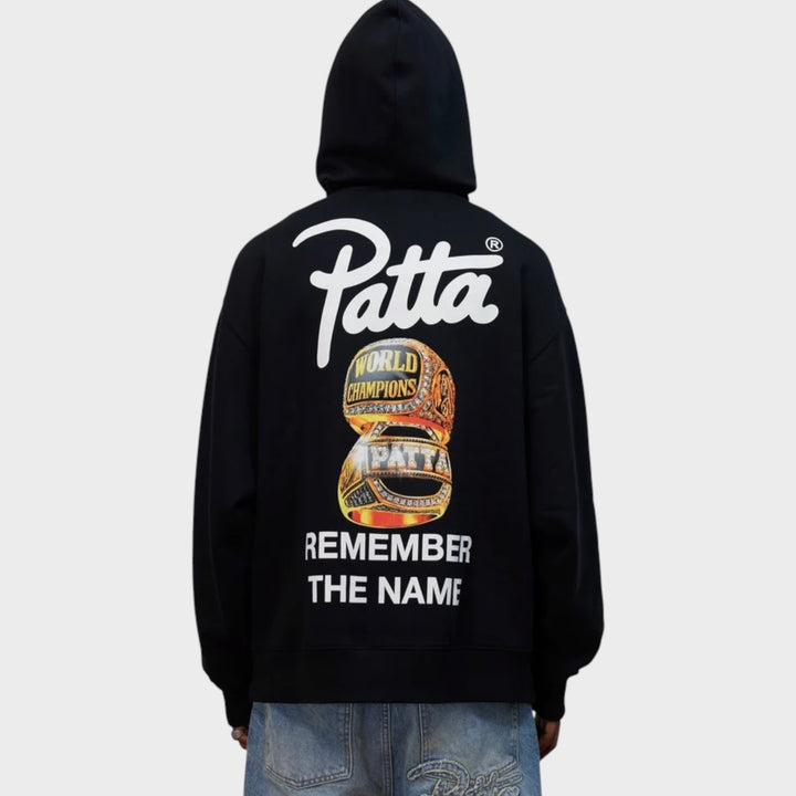 Patta Championship Hoodie I Sort