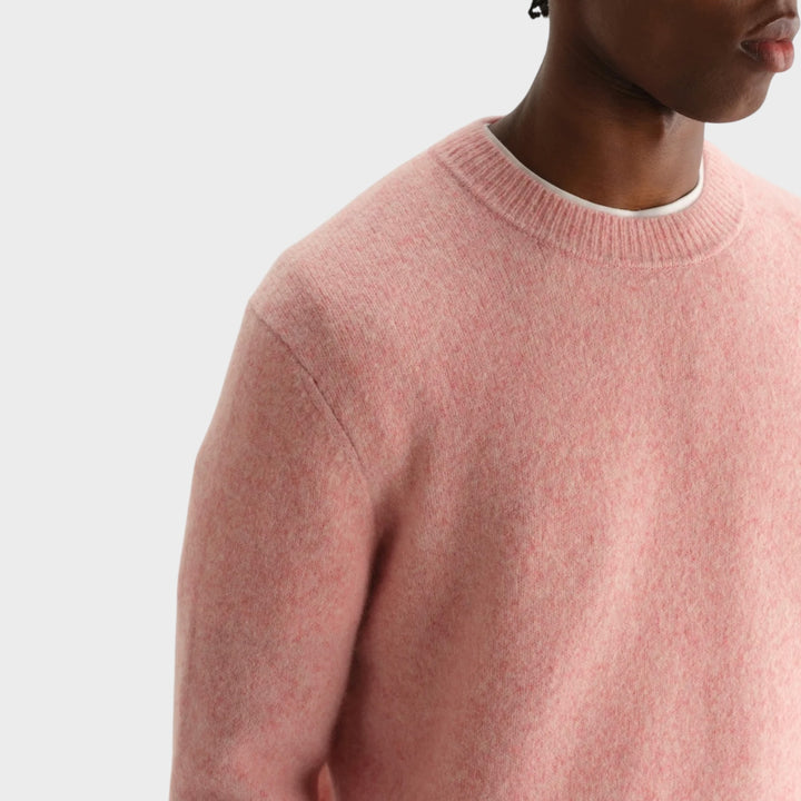 Wax London Wilde Fluffy Wool Crew I Pink