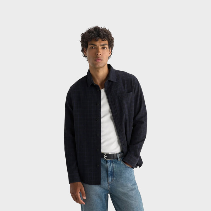 Wax London Shelly L/S Skjorte I Navy