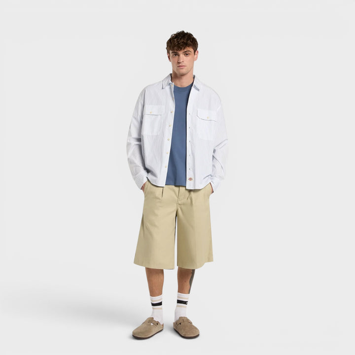Dickies Hemp Twill 13 Inch Work Shorts I Khaki