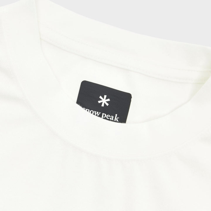 Snow Peak NSD Back Printed Logo T-Shirt I Hvid