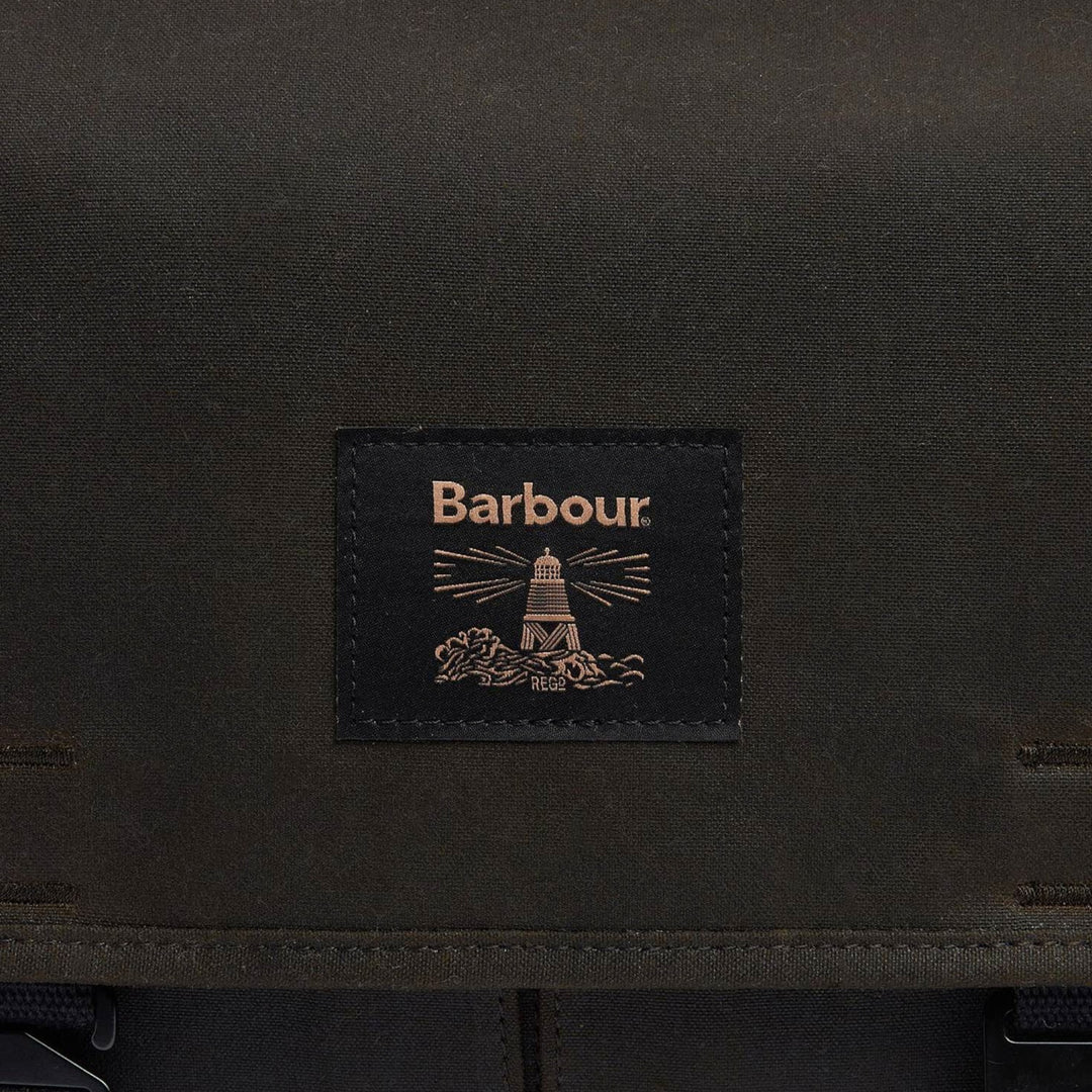 Barbour Field Wax Messenger Taske I Olive