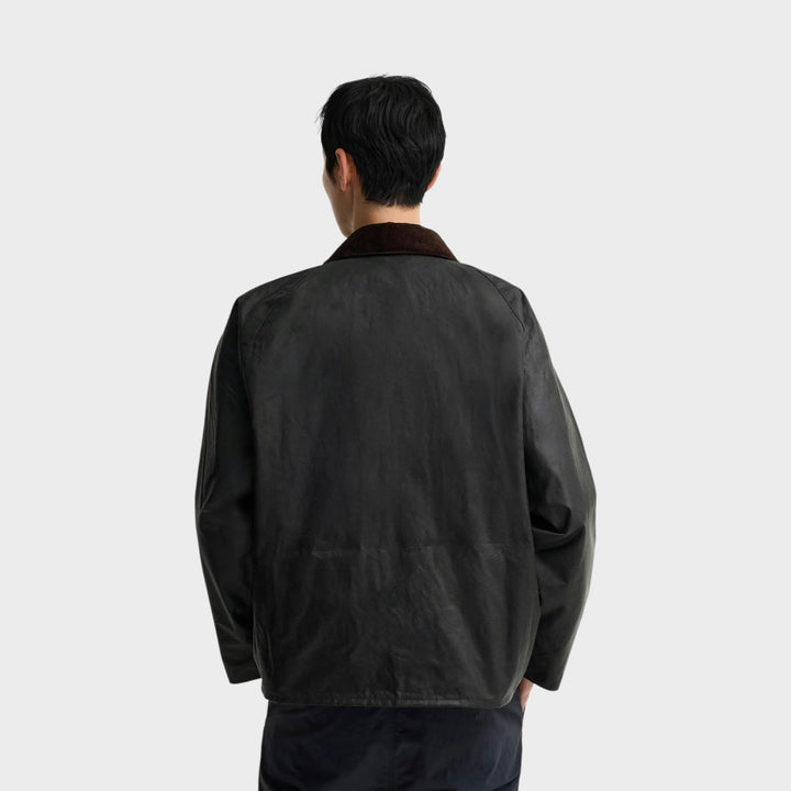 Barbour OS Transport Wax Jakke I Sage