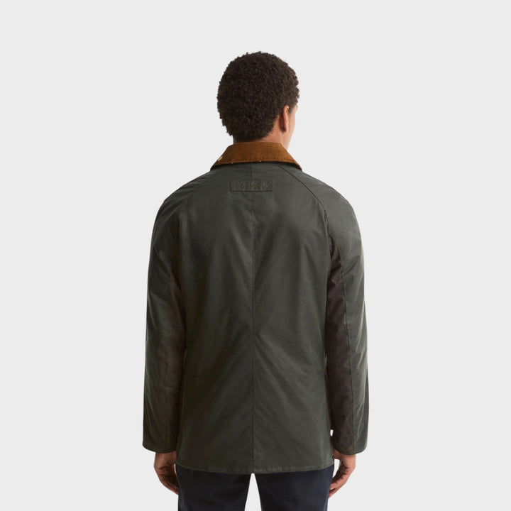 Barbour Icons Ashby Wax Jakke I Sage